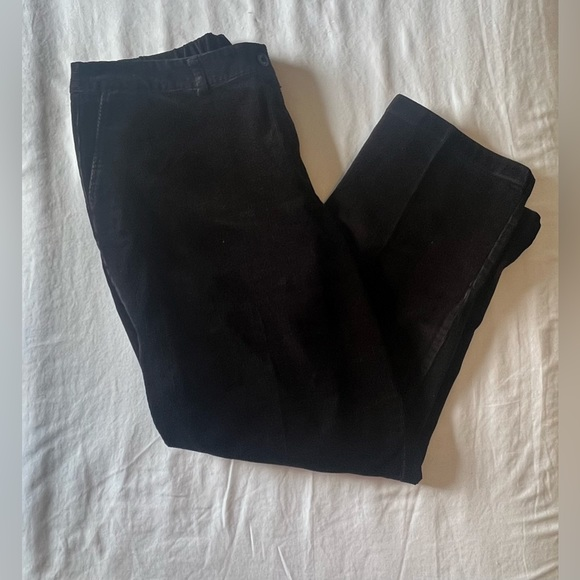 L.L. Bean Pants - LL Bean Black‎ Corduroy Pants Women’s Size 16P 16 Petite Curvy Fit 34x27.5”